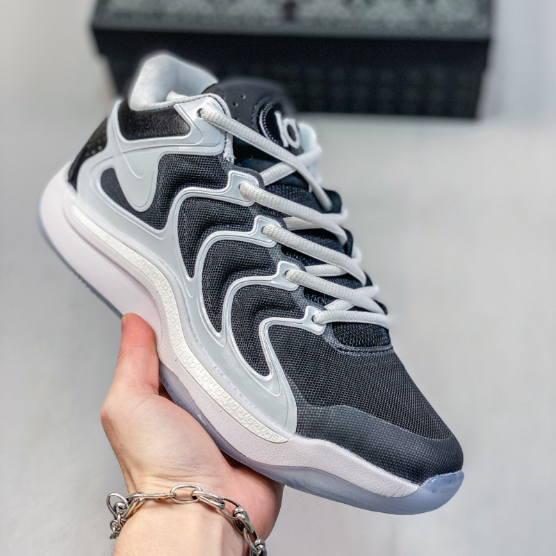 Foreign Trade Original Durant Kd17 Basketball Shoes for Actual Game Training, with Cushioning, Breathable, Comfortable, Versatile, and Non-Slip Sports Shoes