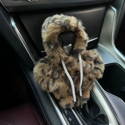 Sürətlər qutusu və əl tormozu başlıqları Accessory - furry-brown