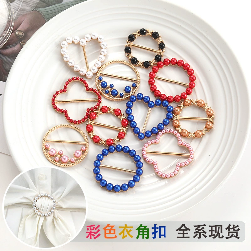 Новый цвет одежды угловой узел Пряжка японское кольцо Пряжка на талии одежда пряжка футболка рубашка ветровка подол Мода шелковое полотенце пряжка