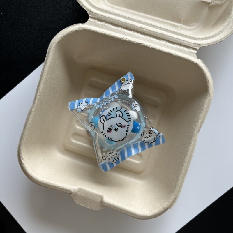 Ji Yi Ka Wa Little Furry Ball Candy Bag 3D Magnetic Stand Airbag Foldable Phone Case Universal Cartoon Dopamine