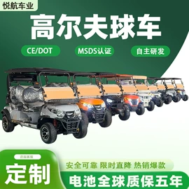 高尔夫球车;电动观光车