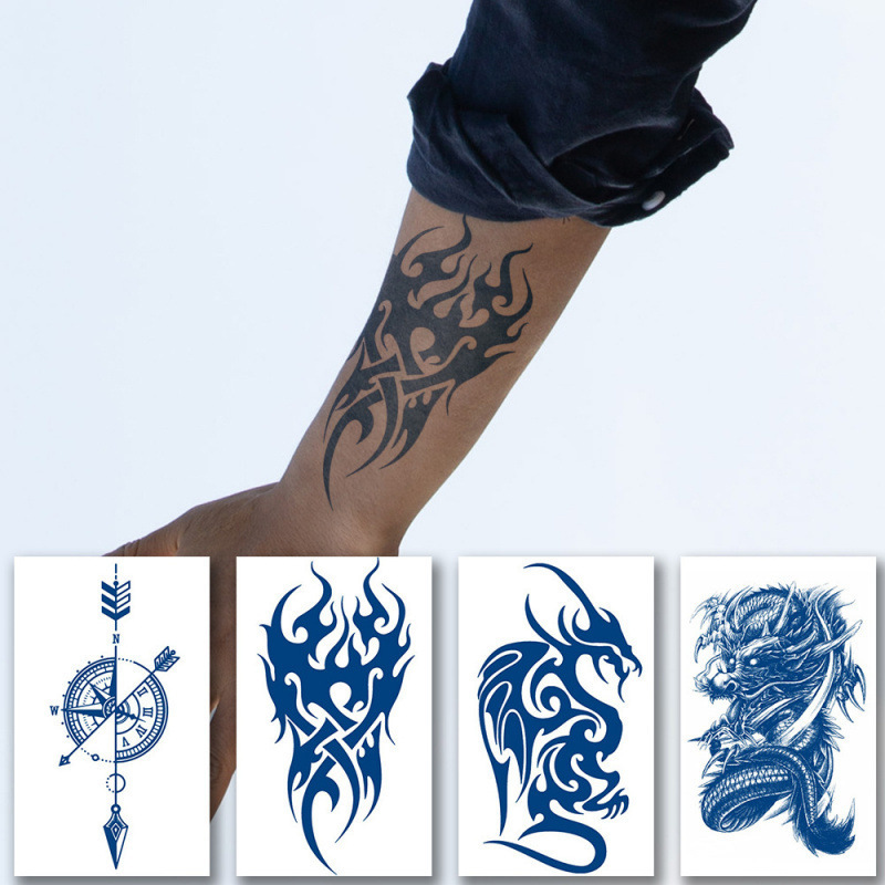 Long Lasting Waterproof Juice Temporary Fake Tattoo Temporary Tattoo