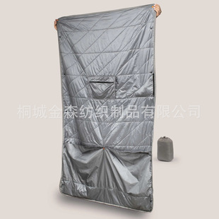 20D nylon multifunctional travel blanket ultralight downblanket feet bag folding storage camping outdoor blanket