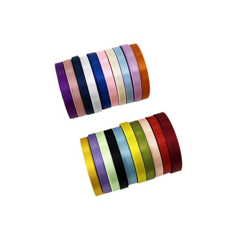 220 M 0.6CM 리본 문자열 꽃 활 리본 도매 DIY 선물 리본 포장 리본