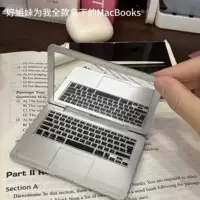Креативное мини-компьютерное маленькое зеркало для ноутбука, портативное складное зеркало для макияжа Apple, зеркало для ручной клади