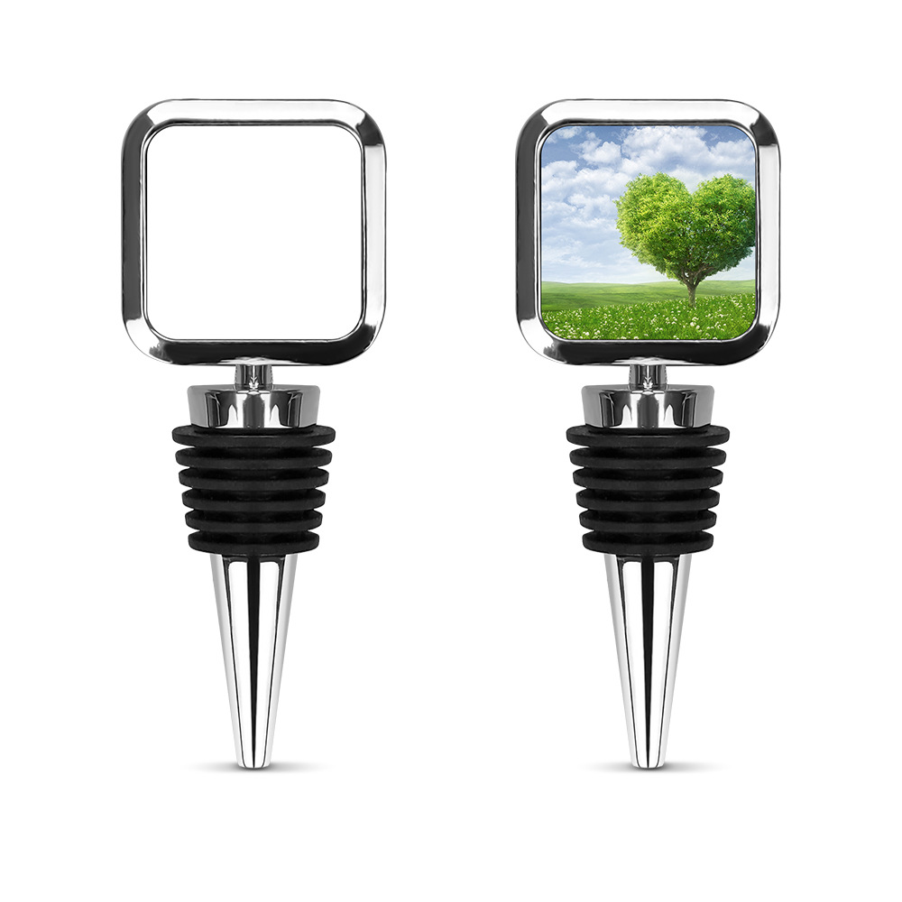 Fábrica directa de tapones de vino rojo de sublimación caliente tapones de vino tapones de silicona tapones domésticos de varias formas al por mayor