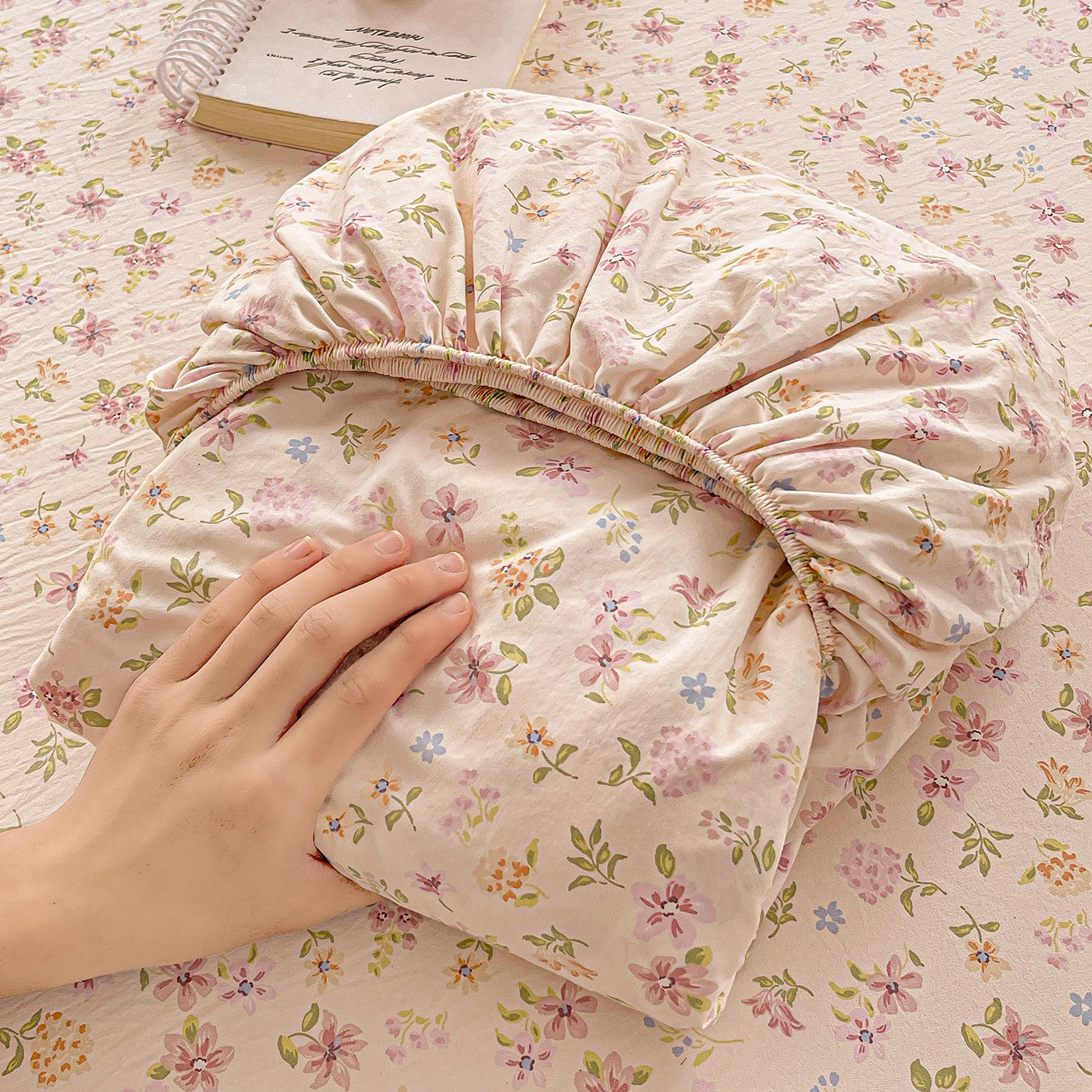 Madre y bebé dormir desnudo de una sola pieza camisa de cama de doble capa de hilo lavable alfombra Dream cubierta de cama cubierta protectora de colchón cubierta de cama cubierta de polvo