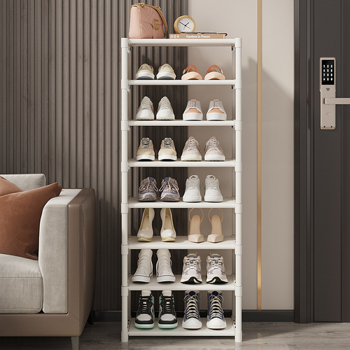 Shoe rack multi-layer storage rack household simple door entry indoor dormitory rental space-saving small apartment shoe cabinet