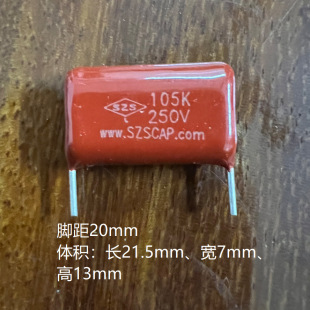 CBB��� 105 1.0uf 250V�_��20mm�������w�e�ɴ���400V��