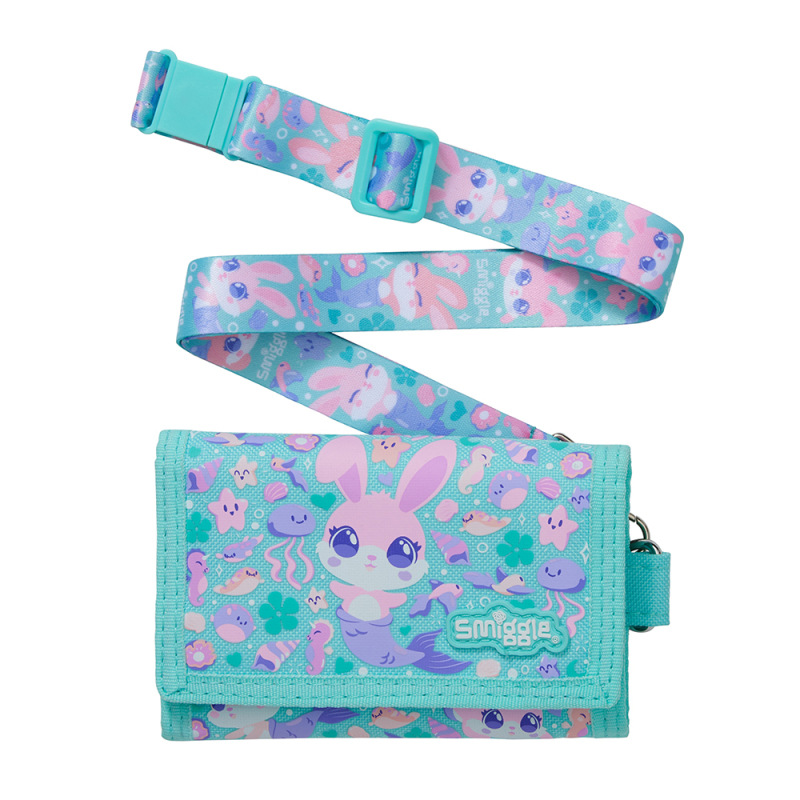 Australia smiggle estudiante titular de la tarjeta de la cartera de los niños plegable macho y hembra bus de dibujos animados titular de la tarjeta de regalo de cumpleaños