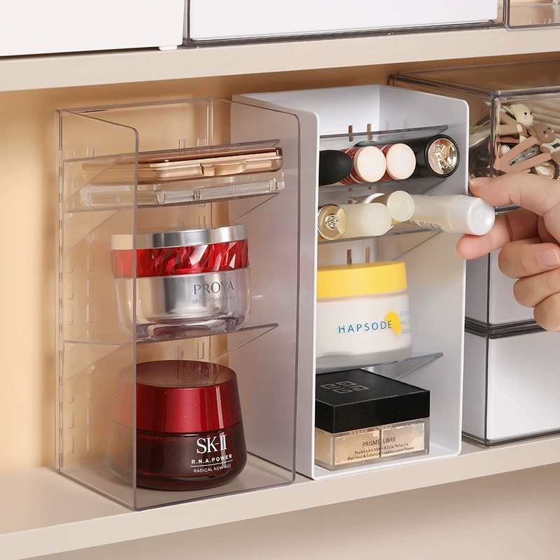 Storage box, cosmetic acrylic storage system, lipstick, dressing table, brush