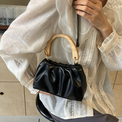 女包純色手提包淨版時尚百搭歐美風氣質名媛包包新款不挑人斜挎包