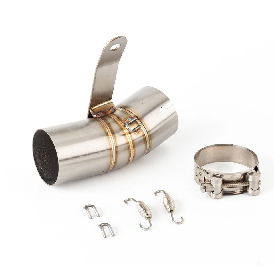 Motorcycle Exhaust Pipe Mid-Section S1000Rr Modified Exhaust Pipe Without Drum Mid-Section S1000R S1000 Rr