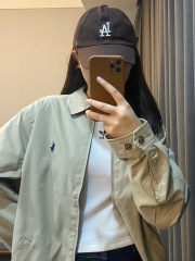 Ralph Lauren拉夫劳伦经典小马刺绣老干部拉链男女同款夹克外套