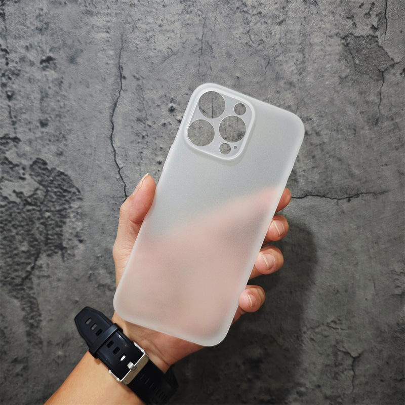 iPhone17Pro 超薄型輸入 PP 黄変しない Apple 15promax 携帯電話ケース 16e つや消し通気性に適しています|undefined