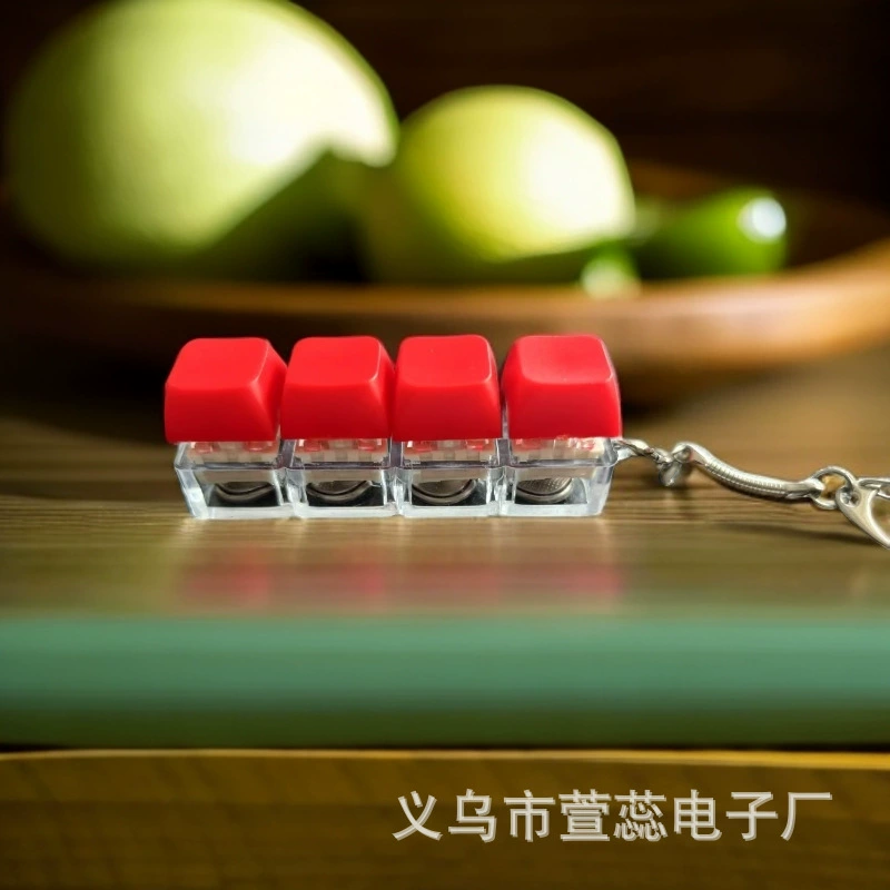 Diverse lightweight keyboard, keychain, backpack accessory, toy, anti-stress