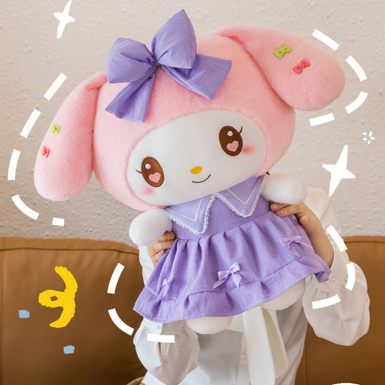 Nueva muñeca de peluche coolomi de juguete melodía muñeca para niñas novias durmiendo con una almohada grande