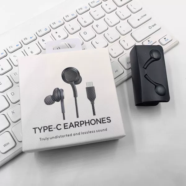 Black with packaging