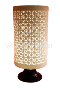 Supply ceramic crafts lamp lighting hollow table lamp hollow making outdoor lighting lamp Hollow