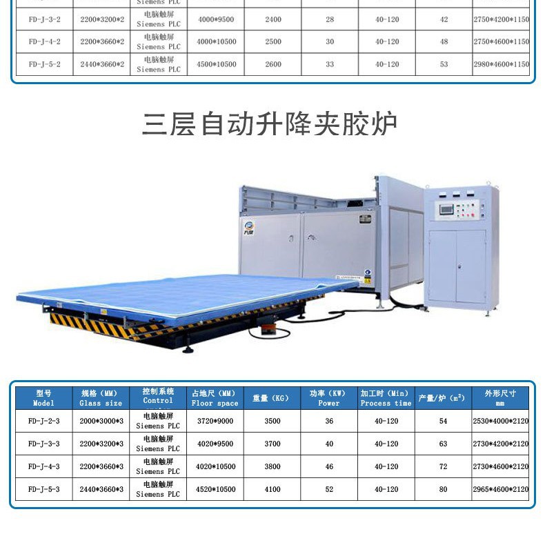 【方鼎】夹胶炉厂家直销3层四层夹胶炉,一步法夹胶炉,EVA夹胶炉
