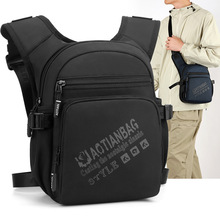 批发新款户外运动单肩斜挎包日常百搭休闲包包大容量轻便通勤男包