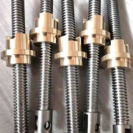 304不锈钢材质梯形丝杆螺丝杆不锈钢正反牙螺杆丝杠【小额批发】