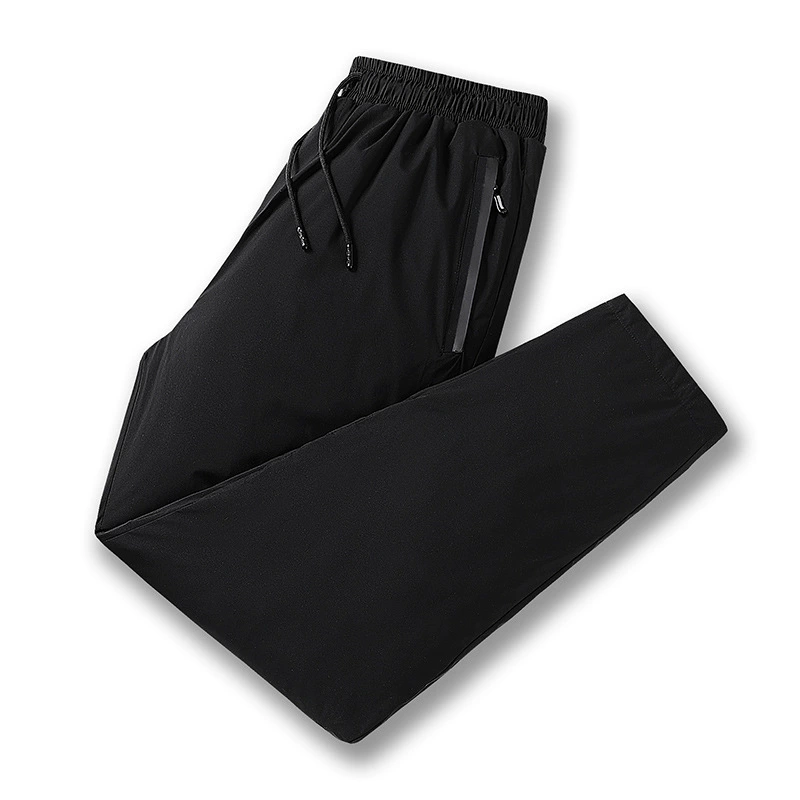 Мужские пуховые брюки, мужская верхняя одежда, легкие зимние теплые утепленные уличные Северо-восточные белые утковые брюки, мужские брюки для молодых мужчин