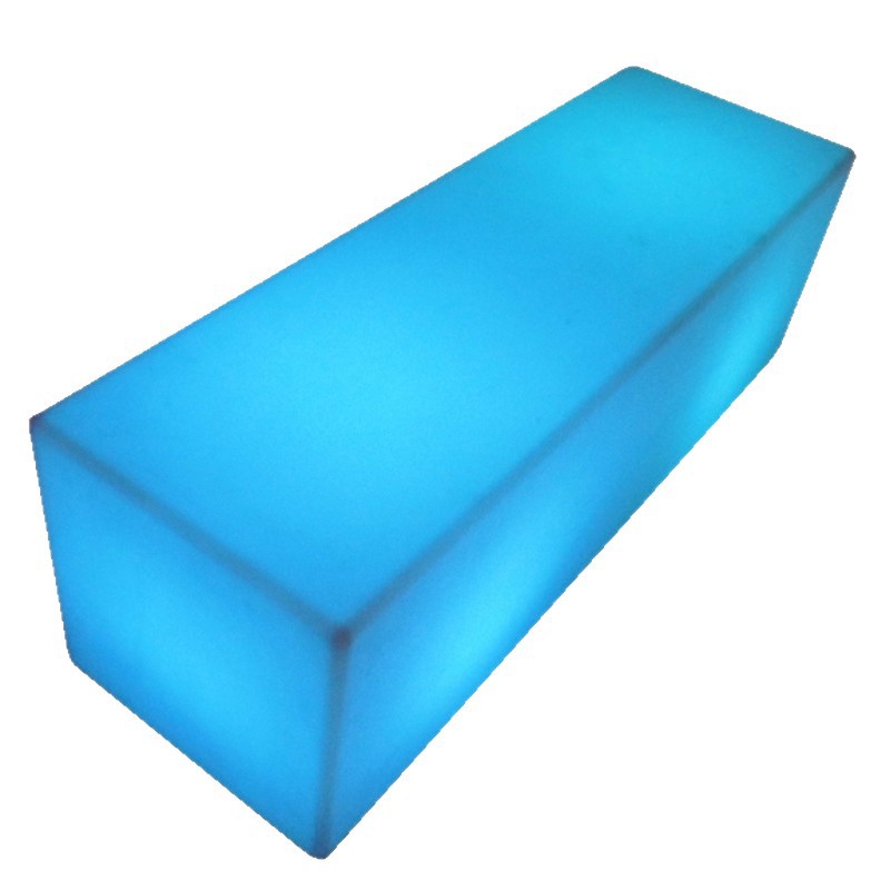 Banco LED iluminado, silla de parque, centro comercial, silla de descanso, silla de fila iluminada, KTV, banco de bar, paisaje, asiento al aire libre image 6