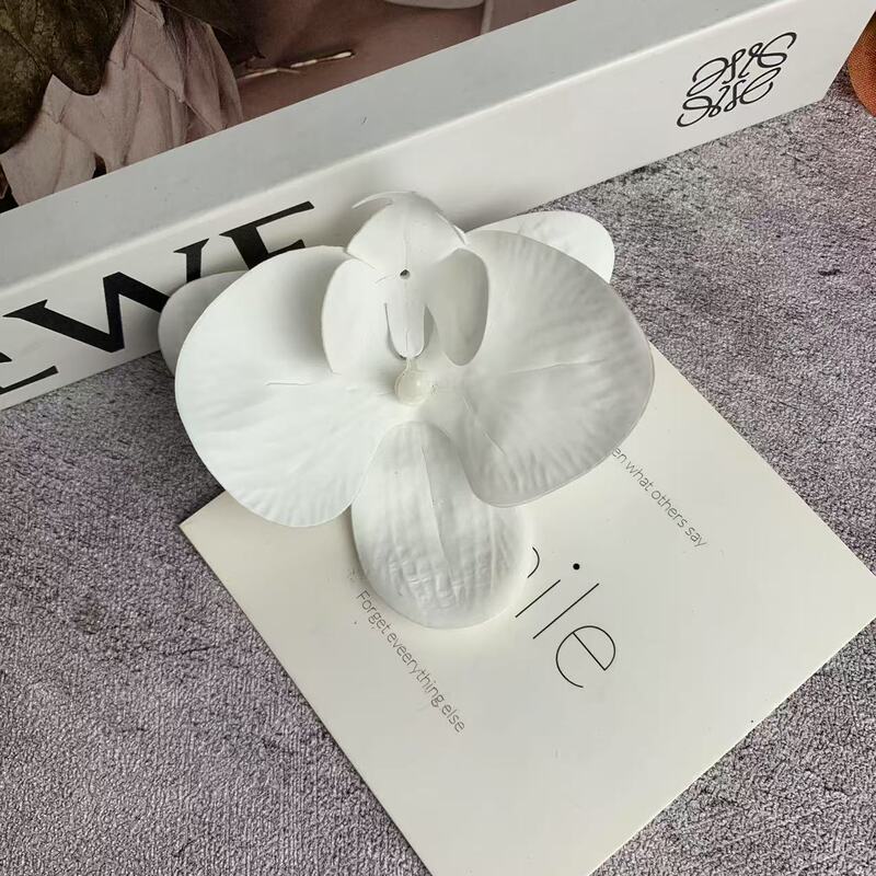 ネット赤蝶蘭花頭3dプリントフィルムシミュレーションdiyカード装飾花9センチお土産喜糖箱|undefined