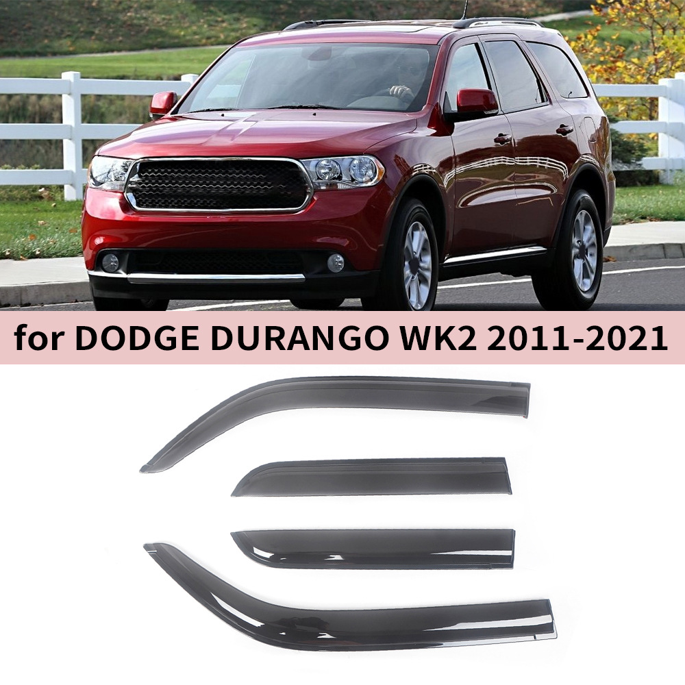 Dodge For Dodge DURANGO 2011-2023 Window Visor Rain Guard (Rain shield) - for-dodge-durango-2011-20234pcs