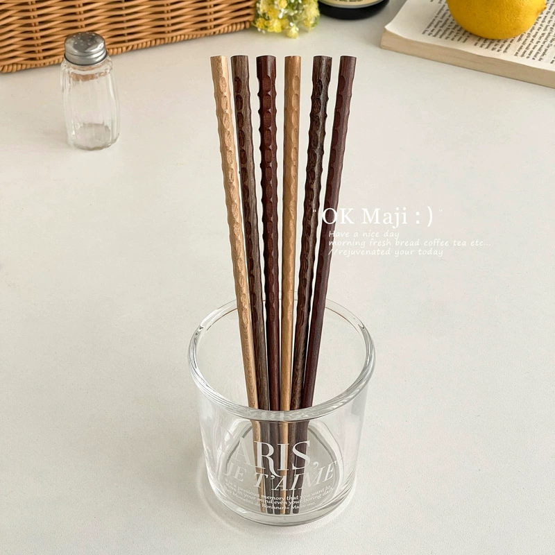 Антибактери sticks из натурального дерева элитные деревянные палочки для еды новая коллекция