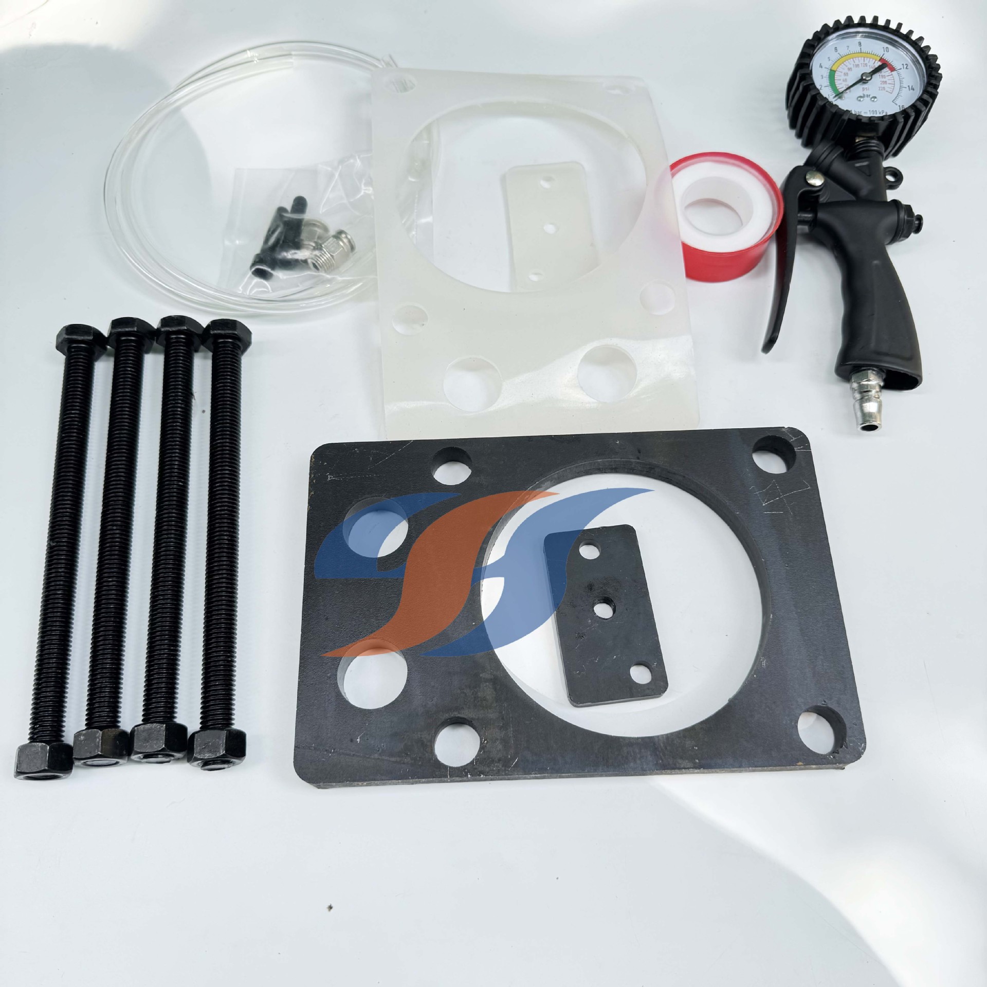 Suitable for Weichai split-type P12P13 cylinder head sealing test and pressure testing tool set, engine cylinder head pressure testing tool