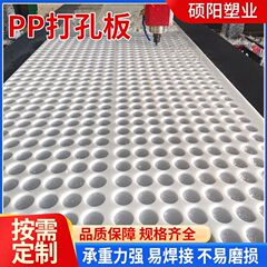 塑料冲孔板白色网孔板鱼池过滤板小圆孔网格板pp打孔板杀菌锅筛板