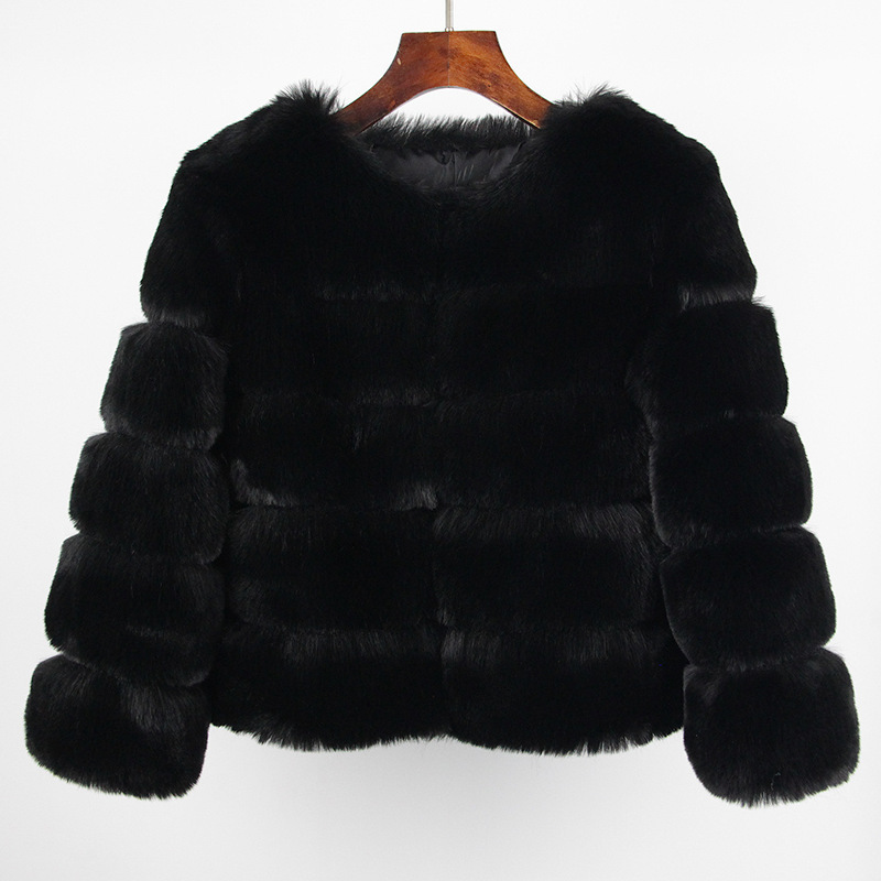 Dameskleding bontjas dames winter nieuwe bontmode warme bontjas bontjas_voghion.com