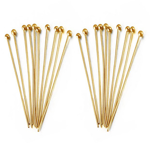 in stock Stainless Steel Round Bead Needle Jewelry Needle Big Head Round Bead Needle Beaded Jewelry Needle DIY Jewelry Accessories