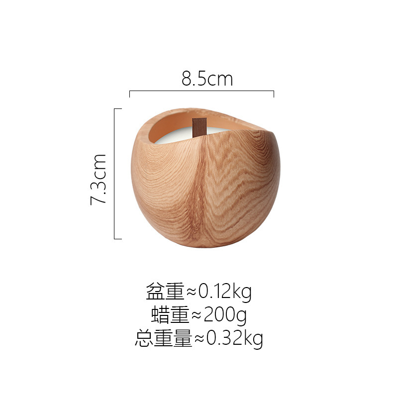 北欧のシンプルな陶磁器の家庭用アロマキャンドルの杯のろうそくの空の杯の燭台の置物の大豆ワックスの容器のまっすぐな筒|undefined