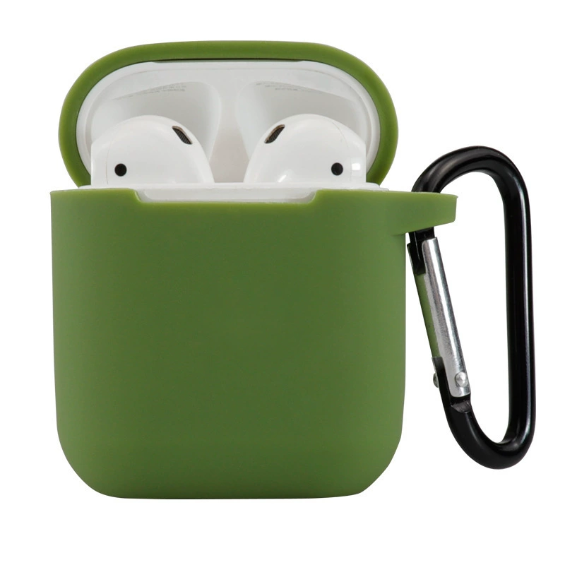 Apple, compatible silicone protective case, protective headphones