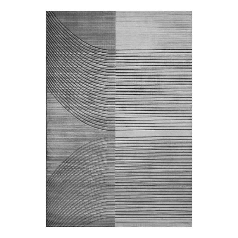 Fábrica de origen alfombra de sala de estar doméstica dormitorio antisucio fácil de cuidar sofá mesa de té alfombra de cama alfombra estudio piso redondo