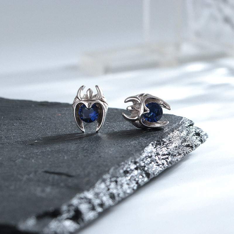 Minimalist Stud Earrings For Men Stainless Steel Punk Style_voghion.com