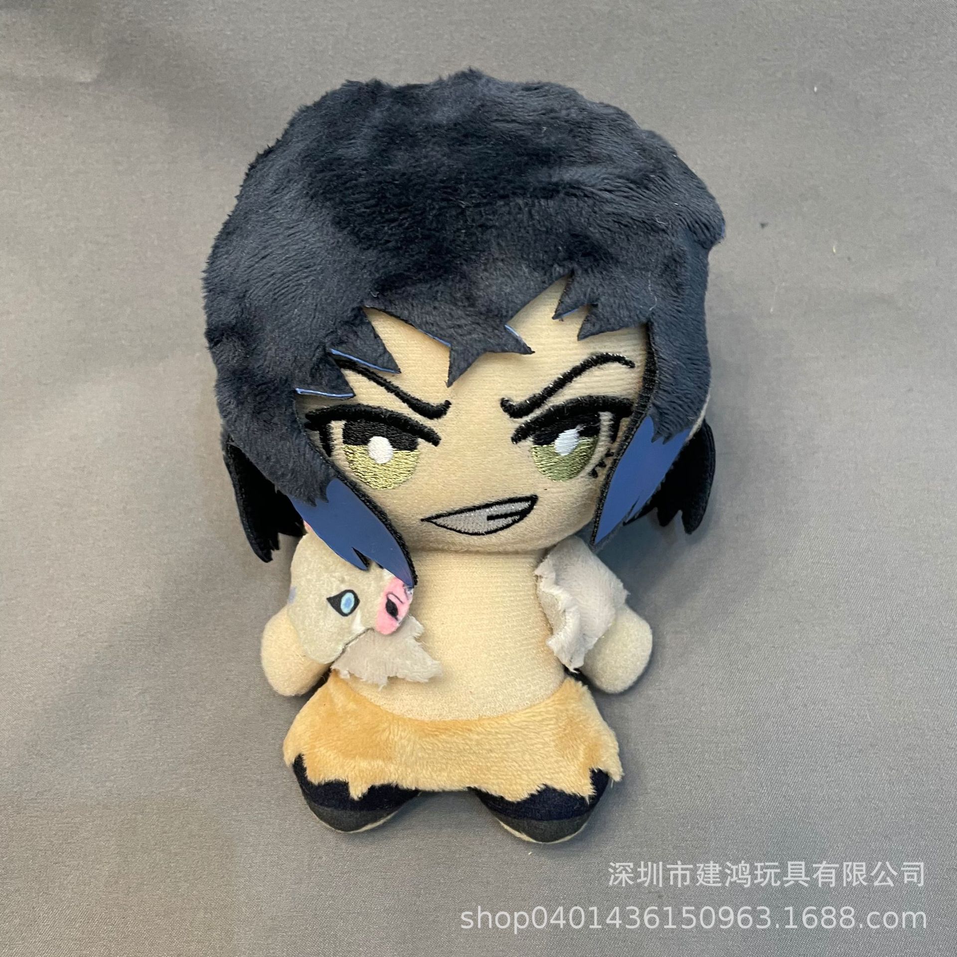 Llavero de peluche de "Demon Slayer: Kimetsu no Yaiba" (Kyojuro Rengoku, Shinobu Kocho, Muichiro Tokito, etc.), estilo anime, para máquina de garra.