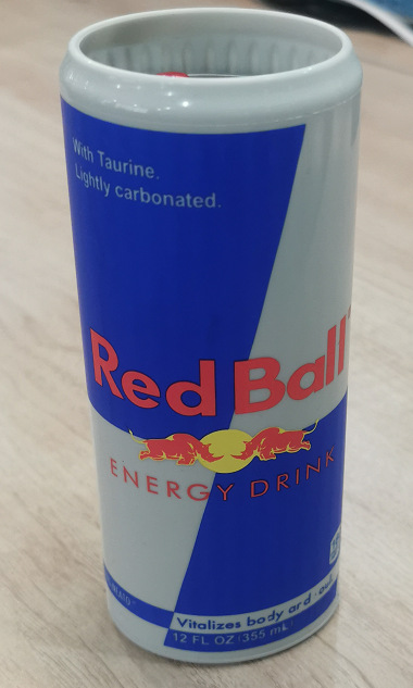 355ml 슬림 레드불 스타일* 캔 고무 슬리브