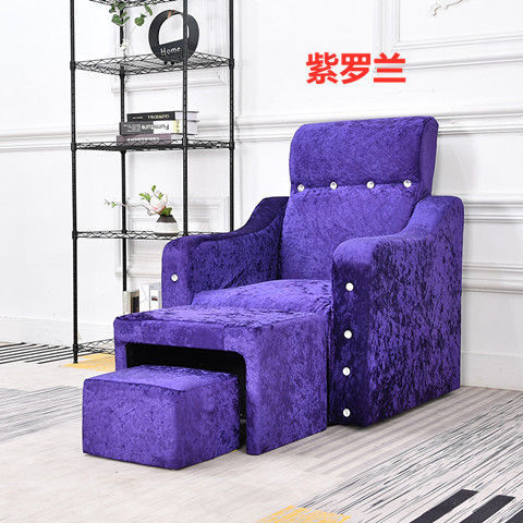 Sofá cama de terapia de pies de belleza ocio sauna sofá baño de pies tienda de lavado de pies cama de baño de pies injerto de pestañas sofá sillón image 14