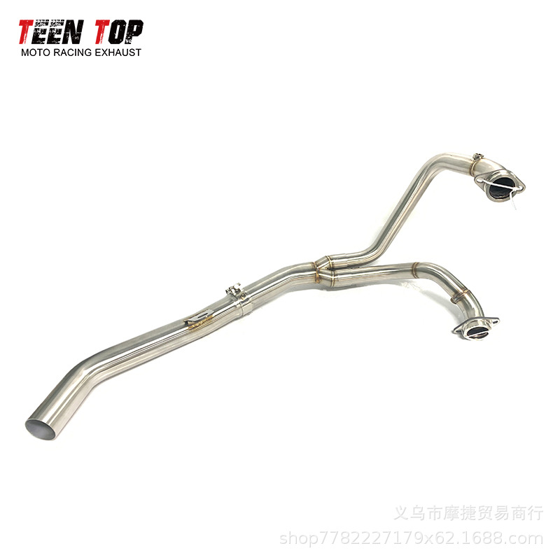 Crf1100L Africa Twin Motorcycle Modified Exhaust Pipe Crf1100L Front Section Middle Section 20+