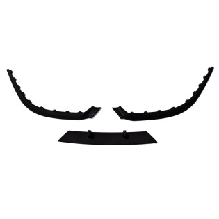 Suitable for Universal Car Front Lip Three-Section Front Spoiler, Modified Surround Front Bumper Anti-Collision Decorative Strip, and Spoiler