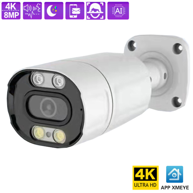 4K 8 MP Cámara de red Cámara de vigilancia Cámara IP Cámara cctv