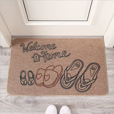 Avtomobil döşəmə paspasları — washable, absorbent, quick-drying, non-slip, easy - a-family-4060cm-linen