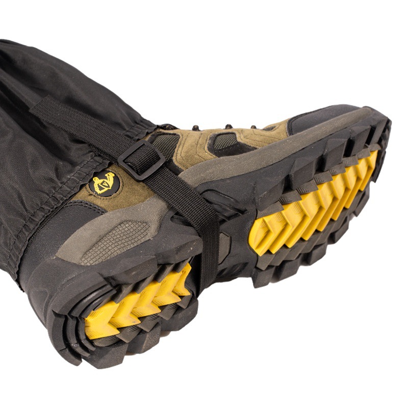Factory Wholesale Cross-Border Mountaineering Leg Protection Outdoor Snow-Proof and Sand-Proof Long Shoe Covers for Men and Women, Suitable for Desert Hiking