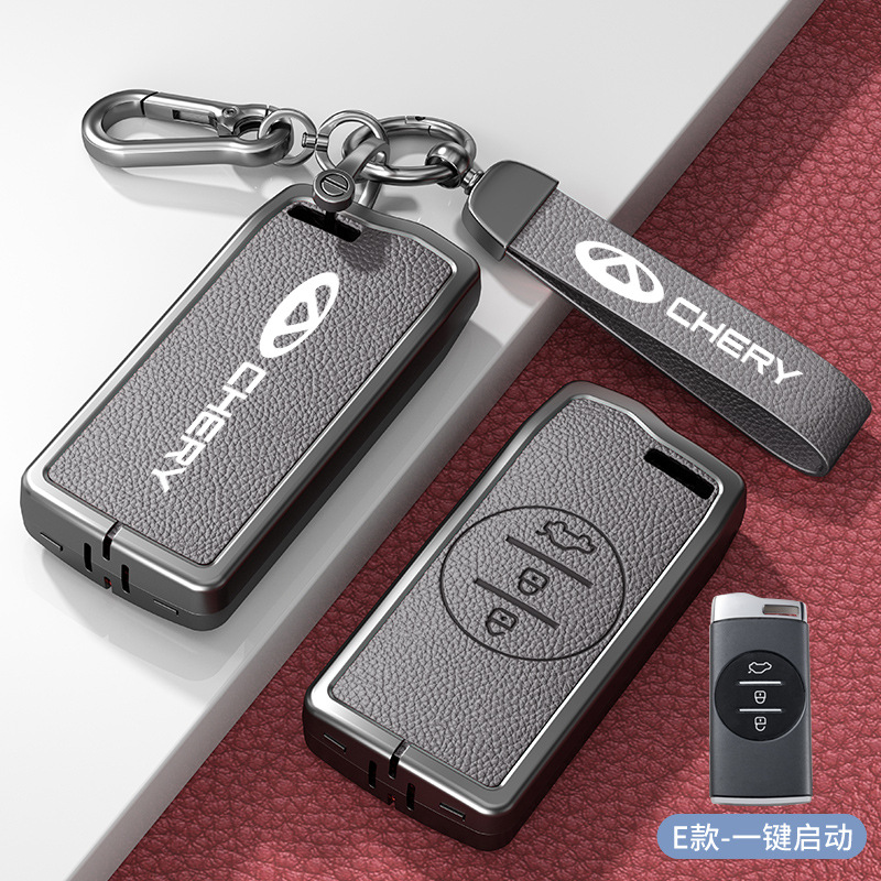 E 유형 회색 아연 합금 쉘 + 하드웨어 스트랩