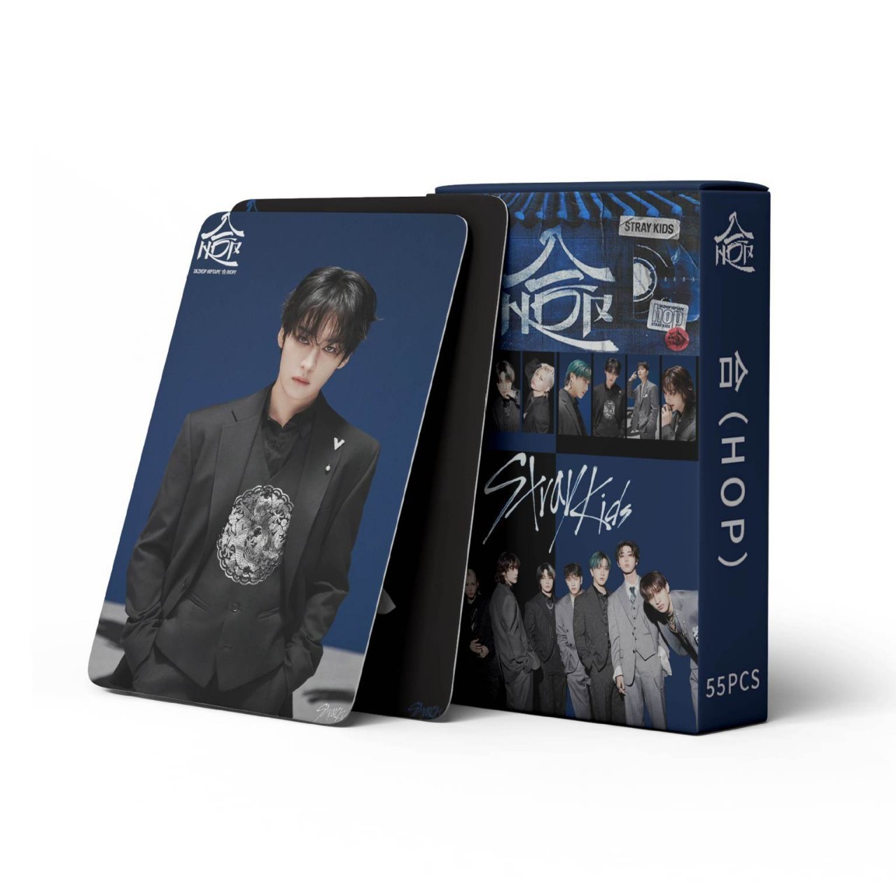 Cadena total de gran cantidad de nuevos productos en stock 55 tarjetas de álbum SKMyBreath KPOP estrella alrededor de la tarjeta de colección LOMO