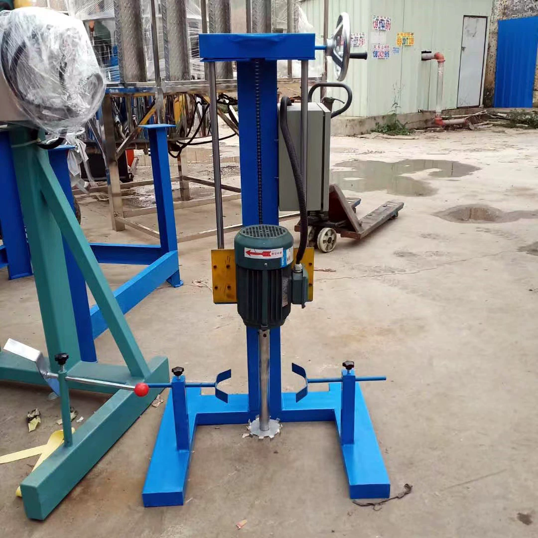 Производители Dongguan оптом небольшой высокоскоростной низкоскоростной Электрический подъемный клей дисперсионный смеситель для краски смеситель